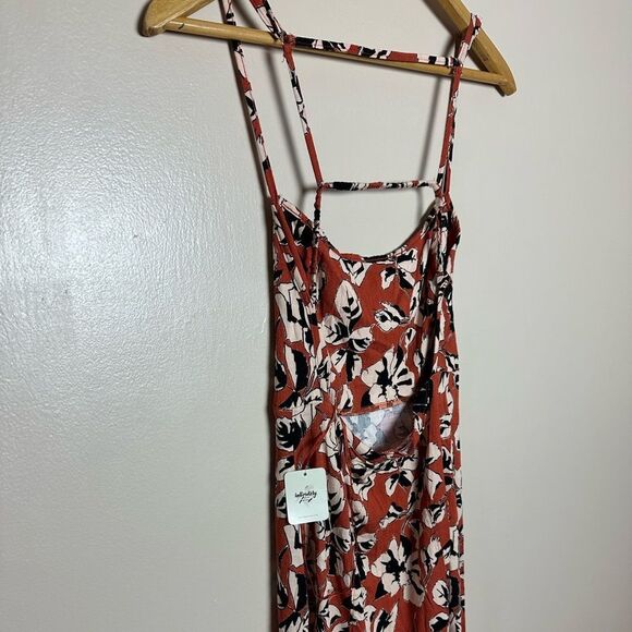 CLEARANCE! Rust Free People Strappy Mini Dress Size S NWT - Picture 4 of 6